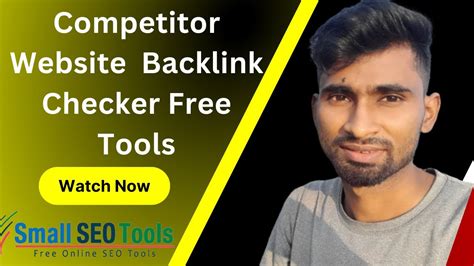 backlink checker youtube.